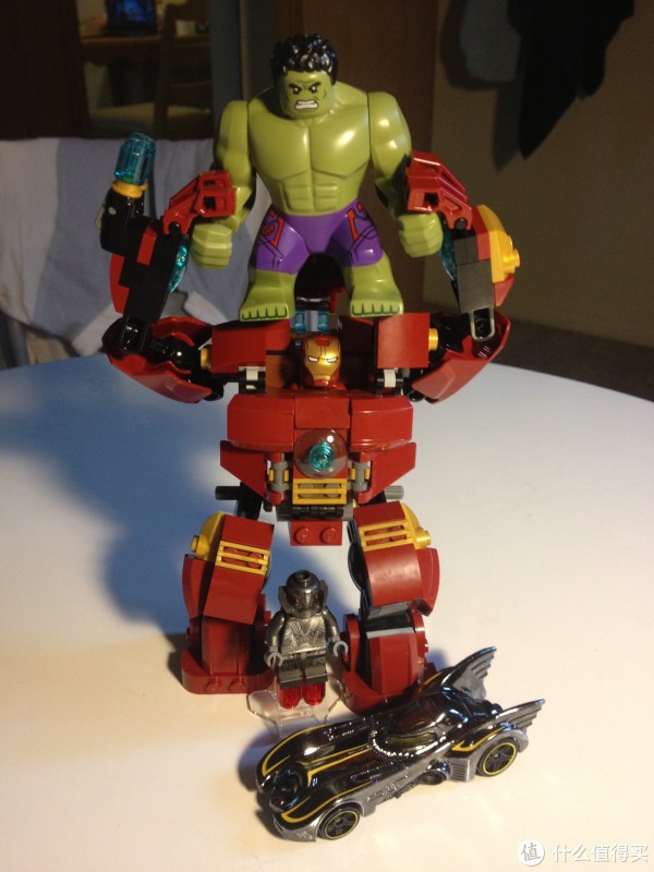 大龄儿童初涉乐高:lego 乐高 superheroes 6100890 反浩克装甲