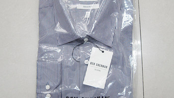 美亚小白菜价入手 Ben Sherman 宾舍曼 Stripe Dress Shirt 衬衣