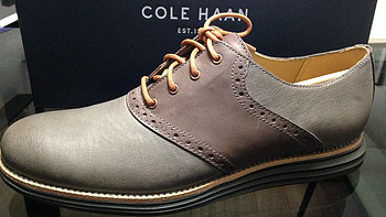 走在运动皮鞋的大道上：Cole Haan LunarGrand Saddle 男鞋