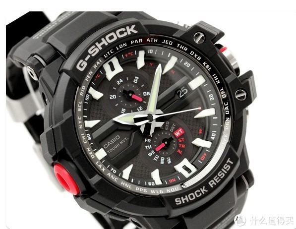 casio 卡西欧 g-shock gw-a1100-1a 腕表开箱上手