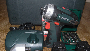 缘分开箱！Metabo 麦太保 PowerMax BS Quick Pro 10.8V锂电工具套装开箱