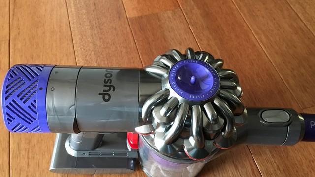 dyson 戴森 v6 motorhead 手持式家用吸尘器开箱