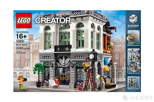 转角遇到你：LEGO 乐高正式发布10251 积木银行Brick Bank_拼插积木_