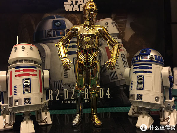 bandai 万代 星战系列 1/12 礼仪机器人c3-po 维修机器人r2-d2