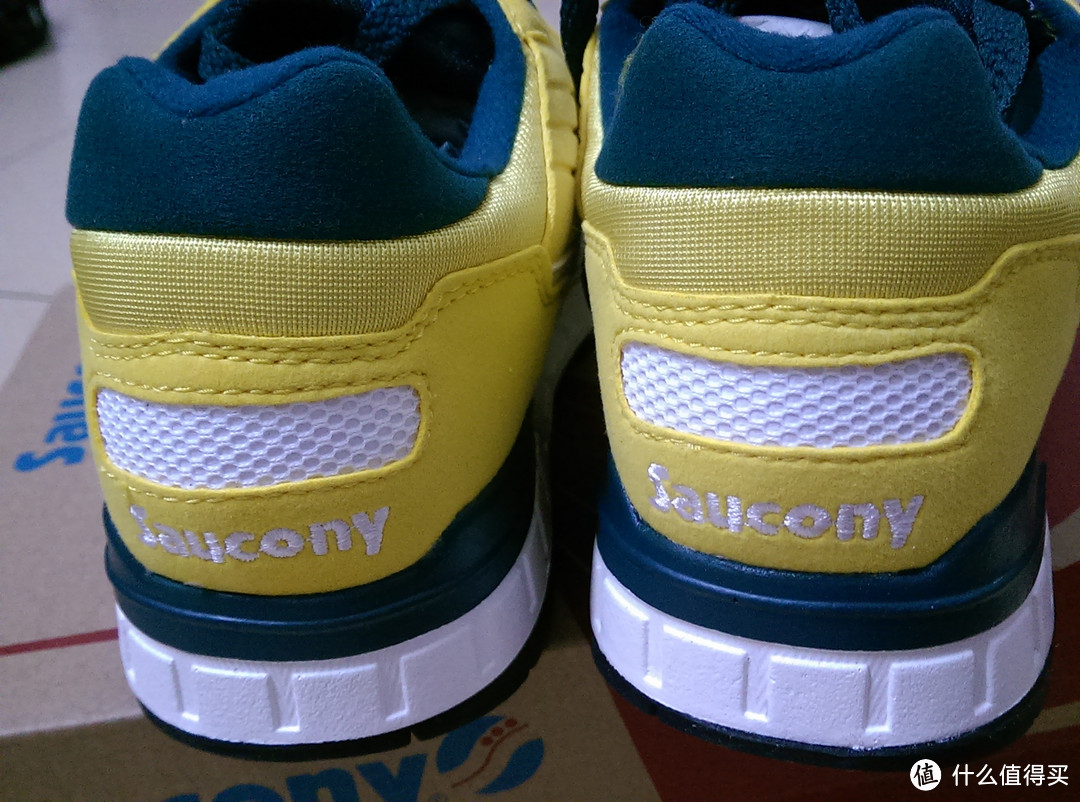 saucony索康尼originals shadow 5000骚黄色晒单