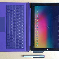 入手surface pro 3 紫色原装键盘