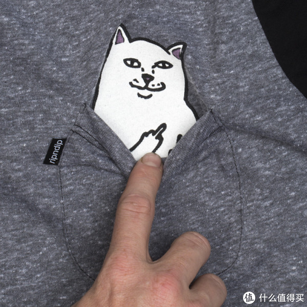 贱兮兮的小猫:ripndip 品牌"中指猫"lord nermal 掀起热潮