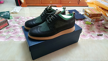 一双能“打篮球”的皮鞋：COLE HAAN LunarGrand Neoprene Wingtip