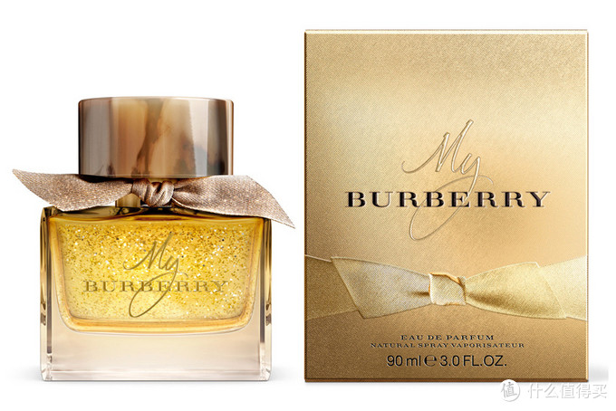 加入金箔碎片的香水:burberry 博柏利 推出 my burberry 圣诞限量版