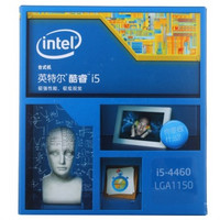 英特尔（Intel） 酷睿i5-4460 22纳米 Haswell架构盒装CPU处理器 （LGA1150/3.2GHz/6M三级缓存）