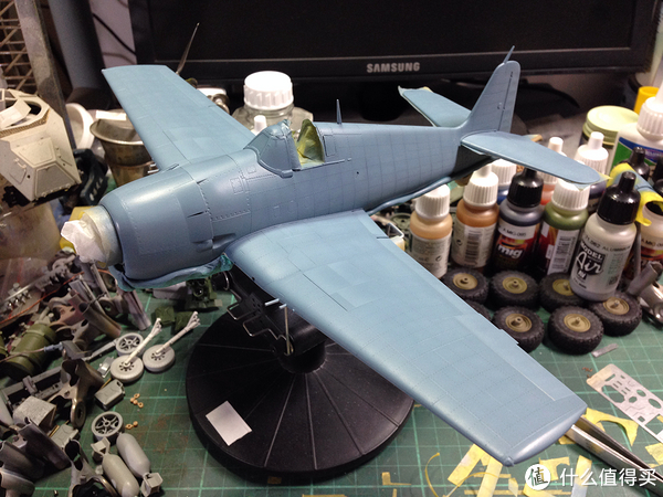 马里亚纳猎火鸡 — hobbyboss 1/48 f6f"地狱猫"舰载战斗机