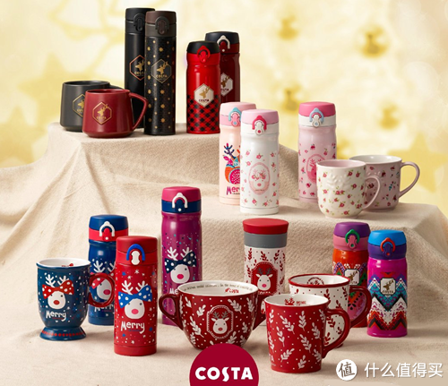 costa coffee x thermos膳魔师保温杯 官方售价$275-350