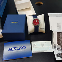 30美金的一抹红：SEIKO 精工 SNKM95 男款机械表 到货开箱