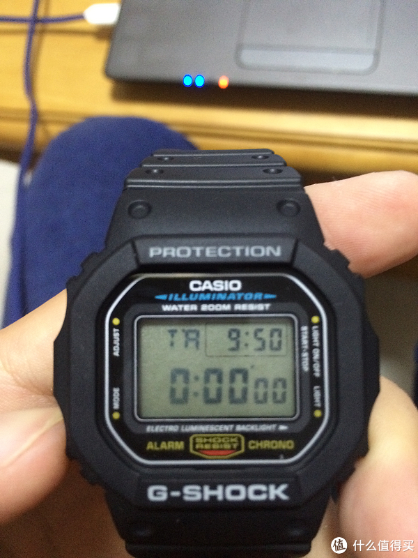 Casio 卡西欧 DW5600E-1V 经典数字手表,工地