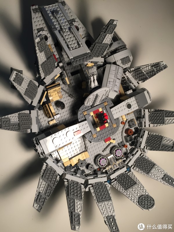 因为星战入了乐高坑:lego star wars 乐高星球大战系列 75105 millenn