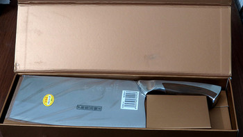 三层复合钢刃：十八子作 G2001-A 钢刃斩切刀