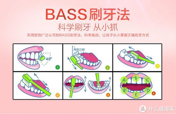 最后,借用一下官图,普及一下巴氏刷牙法.