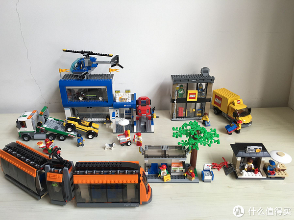 本站首晒#"大朋友"的玩具:lego 乐高 city城市系列 60097 城市广场