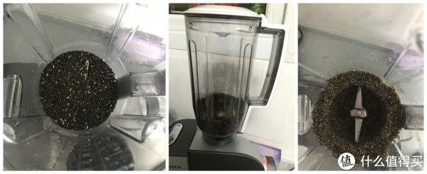 把黑芝麻打成粉需要几步？3步！ 注意观察打成粉的效果哦
