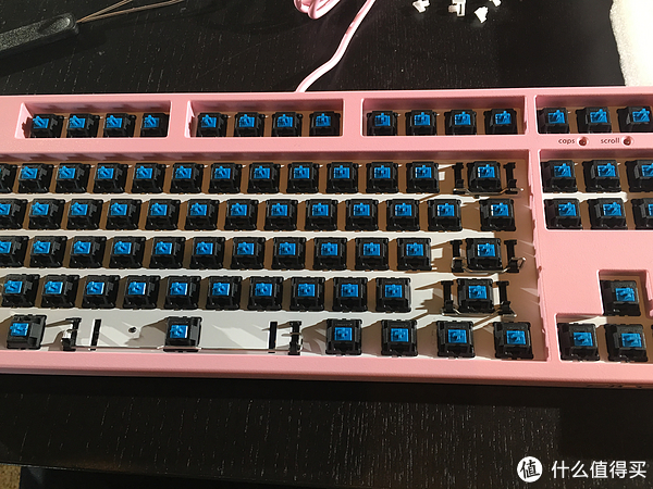 filco 斐尔可 圣手2代 87键 青轴机械键盘与pbt浸染彩色键帽开箱