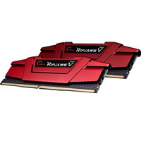 芝奇(G.Skill) Ripjaws V系列 DDR4 2400频率 16G (8G×2)套装 台式机内存(法拉利红)
