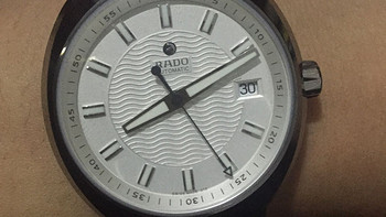 简约时尚：RADO  D-Star 帝星系列 Ceramos R15946103 碳化钛金属陶瓷 男士机械腕表