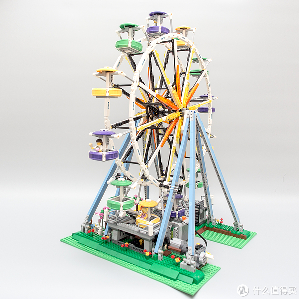 宜静宜动大转轮:lego 乐高 10247 ferris wheel 摩天轮