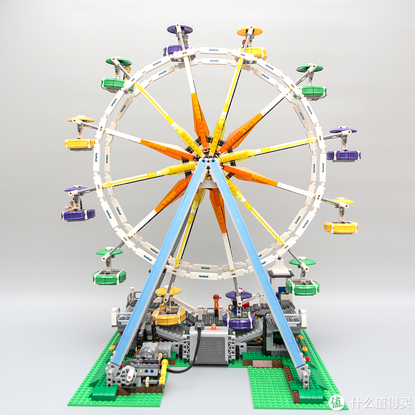 宜静宜动大转轮:lego 乐高 10247 ferris wheel 摩天轮