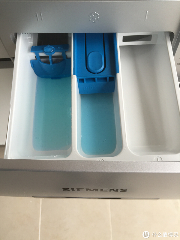 西门子 WD14H4681W的洗涤剂盒