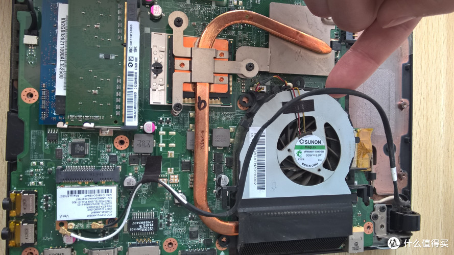 宏基5年笔记本除尘、换CPU导热硅脂、内存升