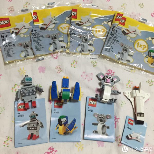 uniqlo & lego四款拼砌包全部