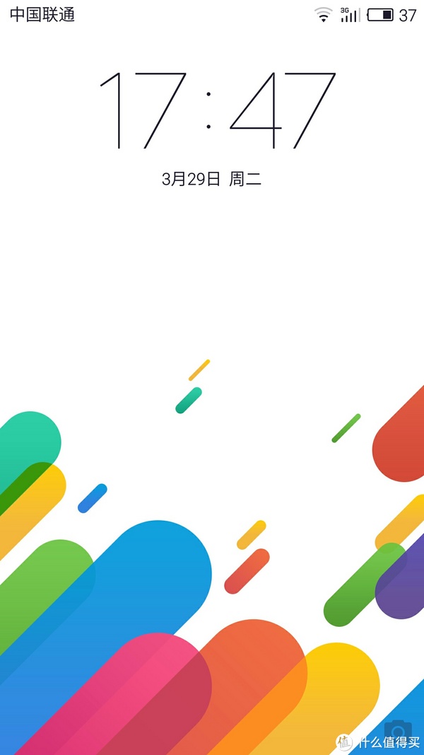 升级到flyme5之后,锁屏继承了魅族一贯的小而美 ,尤其是系统默认