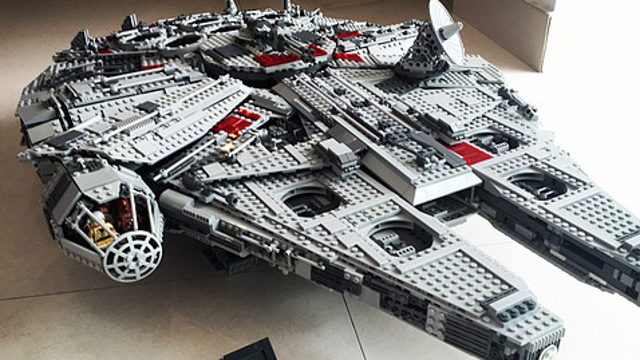 lego 乐高 star wars 10179 millennium falcon 千年隼