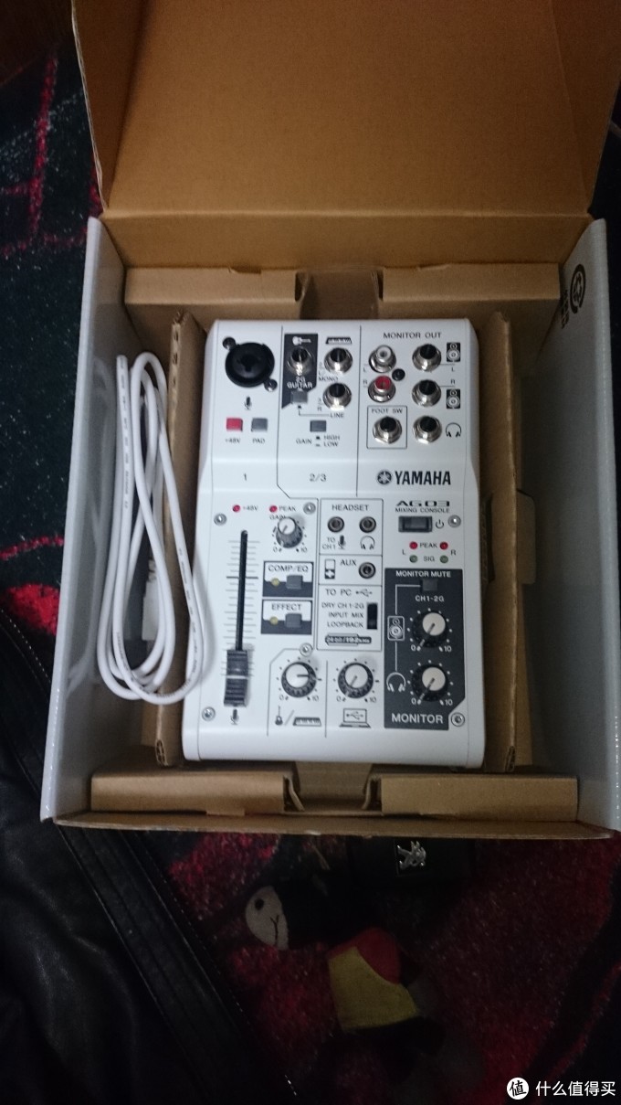 yamaha 雅马哈 小小白ag03 调音台 usb声卡