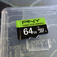 PNY 必恩威 U3 Turbo Performance 64GB TF存储卡 简单开箱