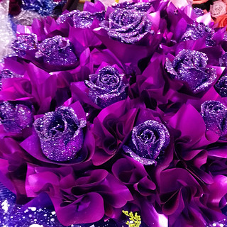 【蓝色妖姬】的制作教程——超简单的蓝色妖姬，紫色玫瑰