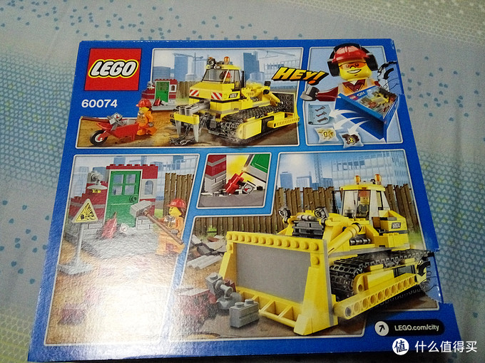 浅坑入乐高 篇一:lego 乐高 60074 工程推土机