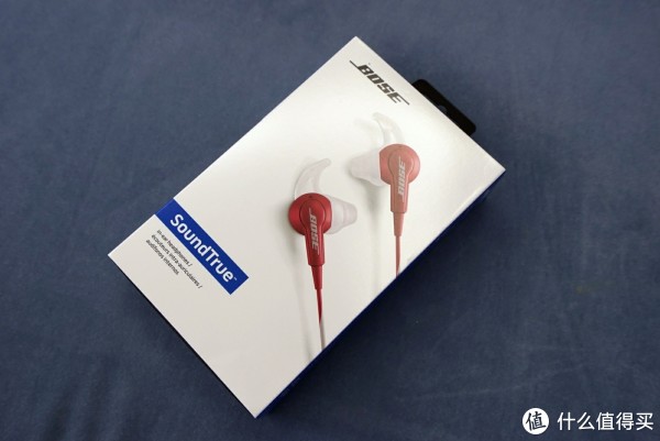 BOSE SoundTrue In Ear 耳塞式耳机包装盒实拍图