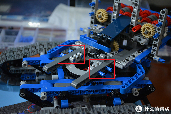 相见恨晚的"玩具 "——lego 乐高 机械组42042 蓝色大吊车拼装心得和