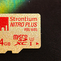 我的第一张Strontium R95W85U3 TF储存卡