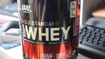 我也迎来了我的第一罐海淘蛋白粉——Optimum Nutrition Gold Standard 黄金标准100%乳清蛋白开箱