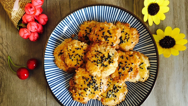 中式桃酥的制作方法 | 用烤箱怎么做桃酥_什么