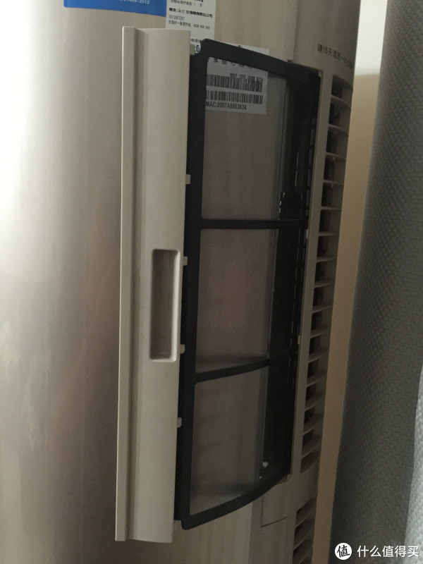 说家电#蕙质兰心-晒下家里的haier 海尔 kfr-72lw/08dba22a 柜式空调