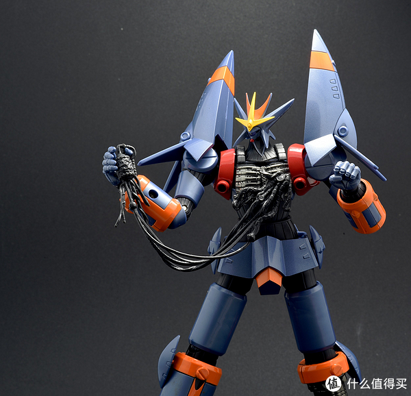 #本站首晒 飞跃巅峰!bandai 万代 sr超合金 钢巴斯塔 gunbuster_值客