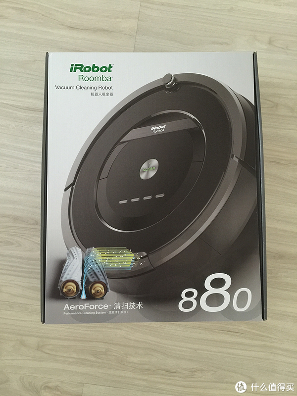 iRobot Roomba 880 扫地机器人外观展示】充电底座|遥控器|说明书|屏幕