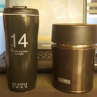 THERMOS 膳魔师 JBM-500-BK 黑色(人工加粗)高真空不锈钢焖烧罐开箱