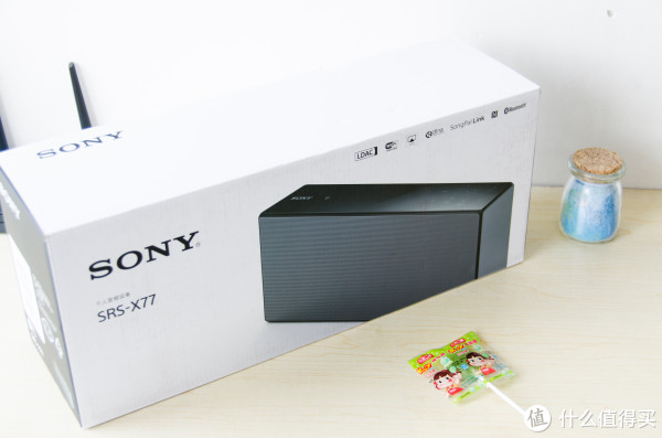 SONY索尼SRS-X77无线音箱  包装