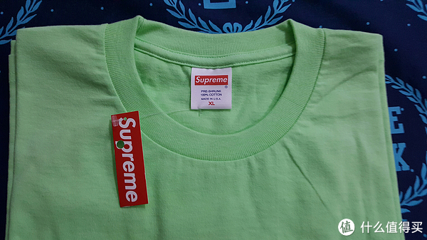 Supreme Motion Logo 薄荷绿T恤外观展示】颜色|设计|领子|包装_摘要