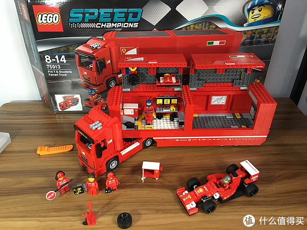 lego 法拉利 "依维柯"卡车 开拼