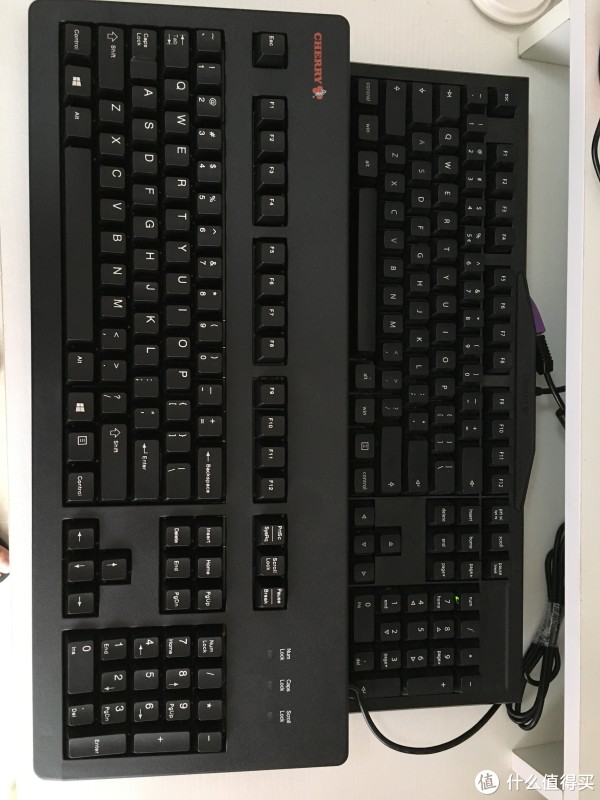 cherry 樱桃 g80-3494lycus 红轴机械键盘 晒单评测